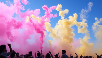 Safely Handling and Disposing of Color Smoke Bombs at Events